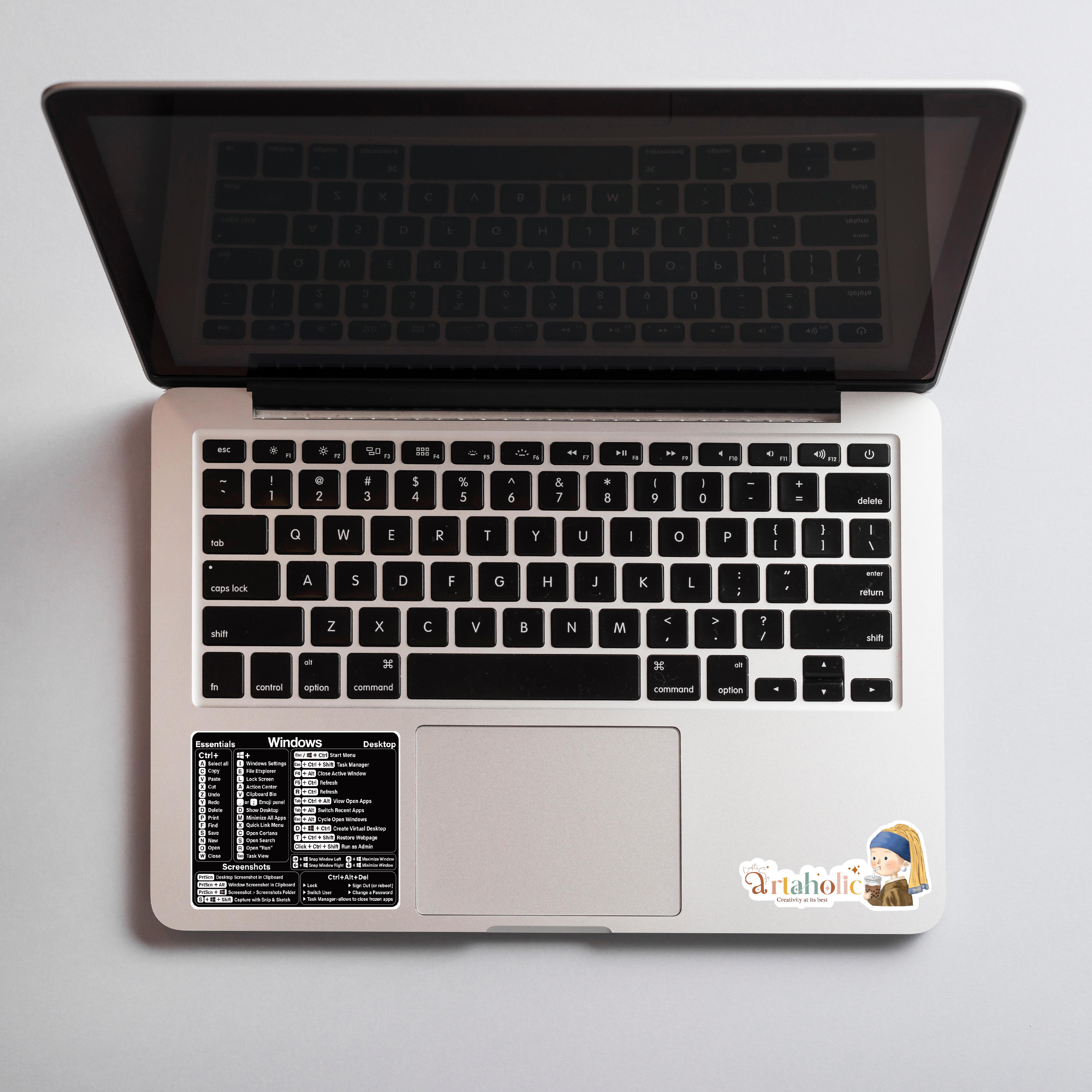 Stick’n’Shorts™ – Windows Keyboard Shortcut Stickers | Artaholic